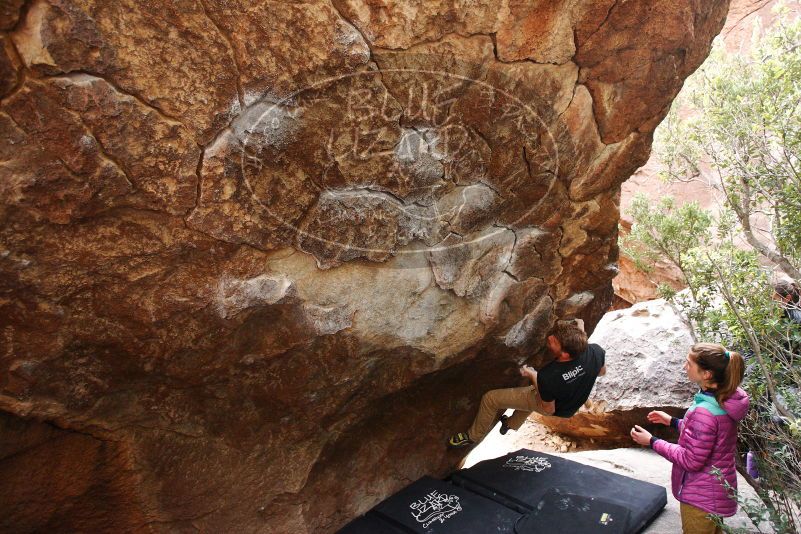 Bouldering in Hueco Tanks on 11/22/2018 with Blue Lizard Climbing and Yoga

Filename: SRM_20181122_1155370.jpg
Aperture: f/4.0
Shutter Speed: 1/400
Body: Canon EOS-1D Mark II
Lens: Canon EF 16-35mm f/2.8 L