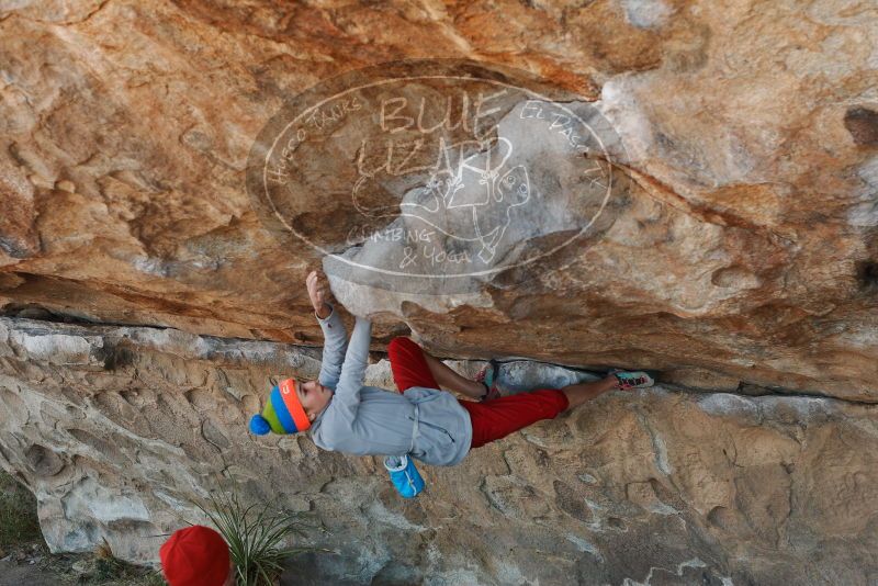 Bouldering in Hueco Tanks on 11/20/2018 with Blue Lizard Climbing and Yoga

Filename: SRM_20181120_1015040.jpg
Aperture: f/4.0
Shutter Speed: 1/500
Body: Canon EOS-1D Mark II
Lens: Canon EF 50mm f/1.8 II