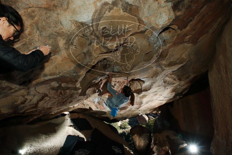 Bouldering in Hueco Tanks on 11/19/2018 with Blue Lizard Climbing and Yoga

Filename: SRM_20181119_1116590.jpg
Aperture: f/8.0
Shutter Speed: 1/250
Body: Canon EOS-1D Mark II
Lens: Canon EF 16-35mm f/2.8 L