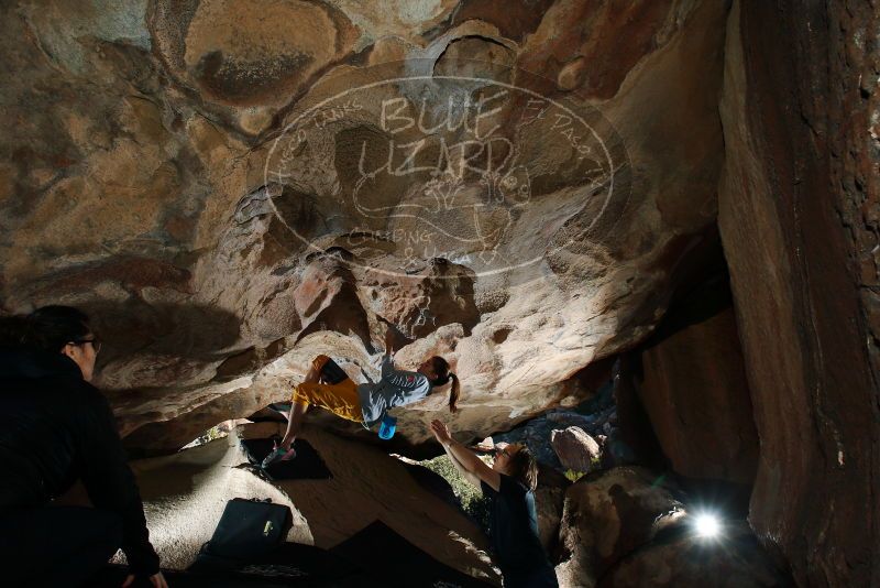 Bouldering in Hueco Tanks on 11/19/2018 with Blue Lizard Climbing and Yoga

Filename: SRM_20181119_1123490.jpg
Aperture: f/8.0
Shutter Speed: 1/250
Body: Canon EOS-1D Mark II
Lens: Canon EF 16-35mm f/2.8 L