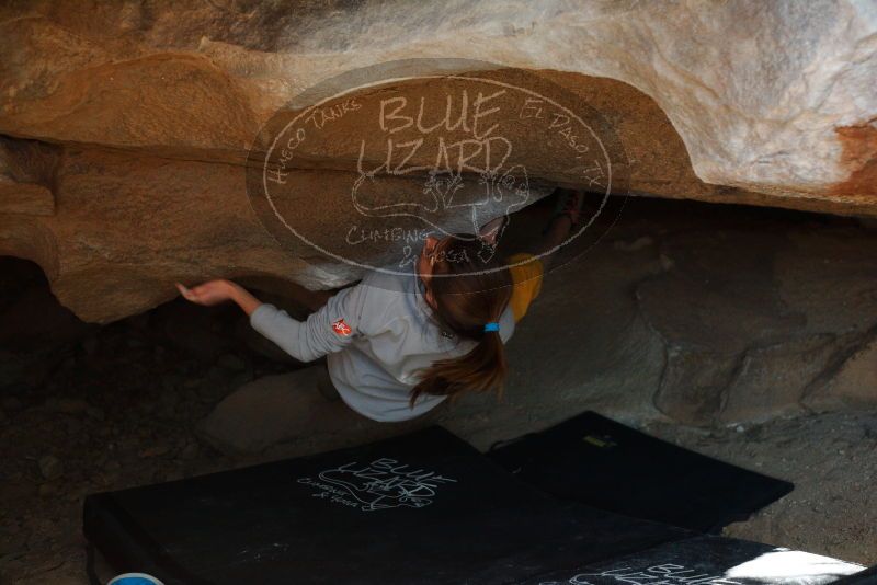 Bouldering in Hueco Tanks on 11/19/2018 with Blue Lizard Climbing and Yoga

Filename: SRM_20181119_1522180.jpg
Aperture: f/2.8
Shutter Speed: 1/250
Body: Canon EOS-1D Mark II
Lens: Canon EF 50mm f/1.8 II