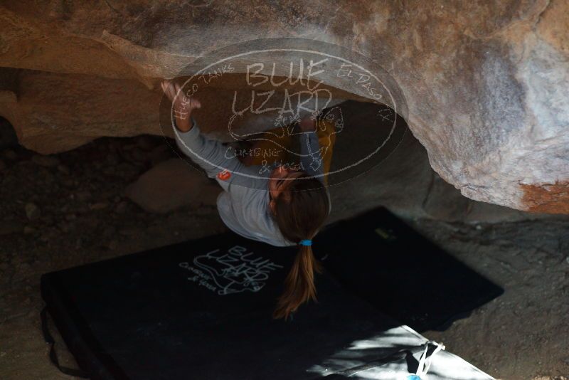 Bouldering in Hueco Tanks on 11/19/2018 with Blue Lizard Climbing and Yoga

Filename: SRM_20181119_1559140.jpg
Aperture: f/2.8
Shutter Speed: 1/250
Body: Canon EOS-1D Mark II
Lens: Canon EF 50mm f/1.8 II