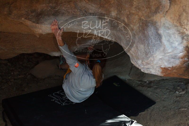 Bouldering in Hueco Tanks on 11/19/2018 with Blue Lizard Climbing and Yoga

Filename: SRM_20181119_1559160.jpg
Aperture: f/2.8
Shutter Speed: 1/250
Body: Canon EOS-1D Mark II
Lens: Canon EF 50mm f/1.8 II