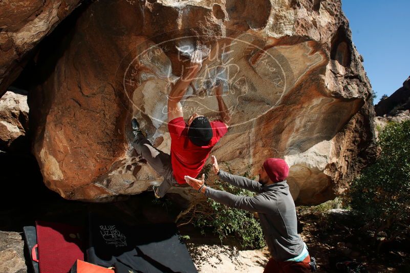 Bouldering in Hueco Tanks on 11/09/2018 with Blue Lizard Climbing and Yoga

Filename: SRM_20181109_1303290.jpg
Aperture: f/8.0
Shutter Speed: 1/320
Body: Canon EOS-1D Mark II
Lens: Canon EF 16-35mm f/2.8 L