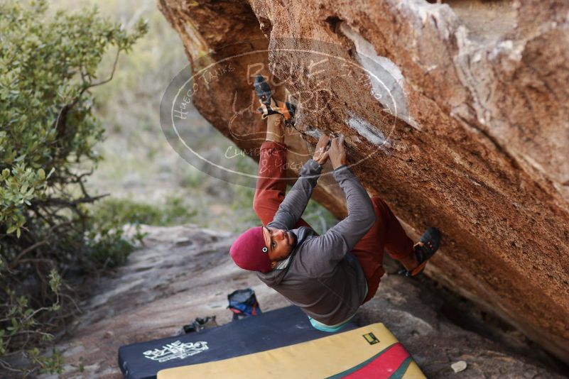 Bouldering in Hueco Tanks on 11/09/2018 with Blue Lizard Climbing and Yoga

Filename: SRM_20181109_1701230.jpg
Aperture: f/2.8
Shutter Speed: 1/640
Body: Canon EOS-1D Mark II
Lens: Canon EF 85mm f/1.2 L II