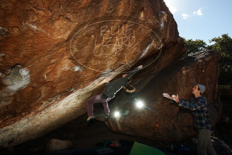 Bouldering in Hueco Tanks on 12/01/2018 with Blue Lizard Climbing and Yoga

Filename: SRM_20181201_1249580.jpg
Aperture: f/8.0
Shutter Speed: 1/320
Body: Canon EOS-1D Mark II
Lens: Canon EF 16-35mm f/2.8 L
