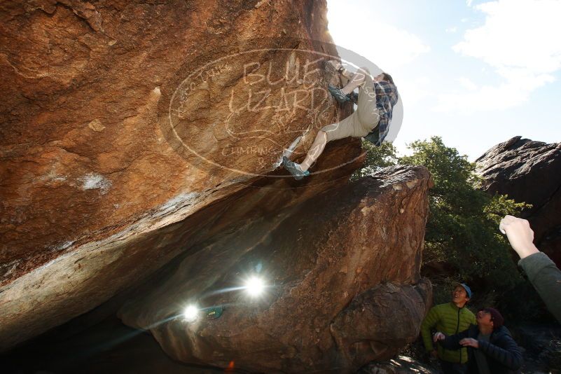 Bouldering in Hueco Tanks on 12/01/2018 with Blue Lizard Climbing and Yoga

Filename: SRM_20181201_1303590.jpg
Aperture: f/8.0
Shutter Speed: 1/160
Body: Canon EOS-1D Mark II
Lens: Canon EF 16-35mm f/2.8 L
