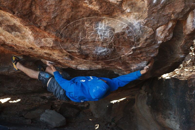 Bouldering in Hueco Tanks on 12/01/2018 with Blue Lizard Climbing and Yoga

Filename: SRM_20181201_1352040.jpg
Aperture: f/4.0
Shutter Speed: 1/400
Body: Canon EOS-1D Mark II
Lens: Canon EF 50mm f/1.8 II