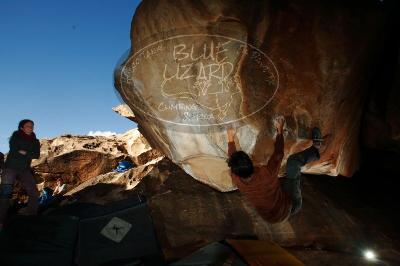 Bouldering in Hueco Tanks on 12/01/2018 with Blue Lizard Climbing and Yoga

Filename: SRM_20181201_1557490.jpg
Aperture: f/8.0
Shutter Speed: 1/250
Body: Canon EOS-1D Mark II
Lens: Canon EF 16-35mm f/2.8 L