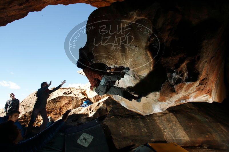Bouldering in Hueco Tanks on 12/01/2018 with Blue Lizard Climbing and Yoga

Filename: SRM_20181201_1558150.jpg
Aperture: f/8.0
Shutter Speed: 1/250
Body: Canon EOS-1D Mark II
Lens: Canon EF 16-35mm f/2.8 L