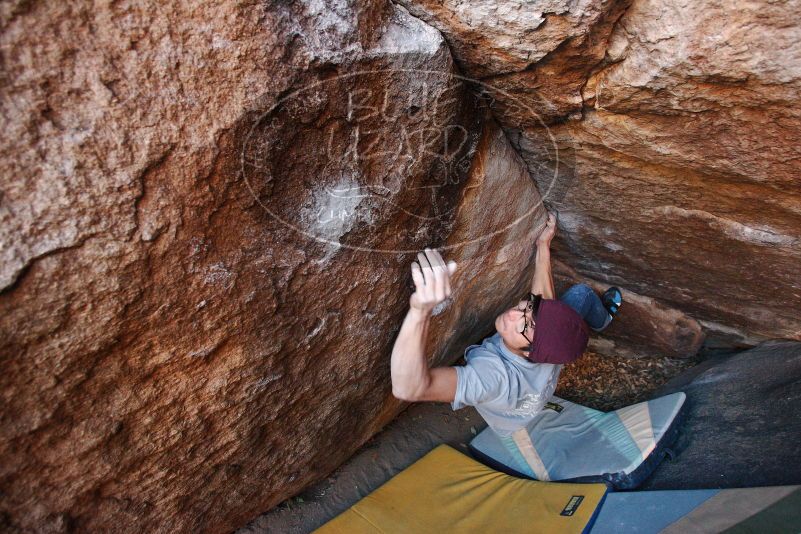 Bouldering in Hueco Tanks on 12/01/2018 with Blue Lizard Climbing and Yoga

Filename: SRM_20181201_1649350.jpg
Aperture: f/4.0
Shutter Speed: 1/250
Body: Canon EOS-1D Mark II
Lens: Canon EF 16-35mm f/2.8 L