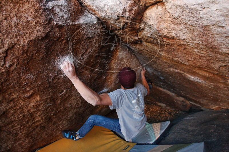 Bouldering in Hueco Tanks on 12/01/2018 with Blue Lizard Climbing and Yoga

Filename: SRM_20181201_1658140.jpg
Aperture: f/4.0
Shutter Speed: 1/250
Body: Canon EOS-1D Mark II
Lens: Canon EF 16-35mm f/2.8 L