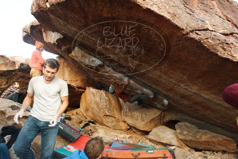 Bouldering in Hueco Tanks on 12/01/2018 with Blue Lizard Climbing and Yoga

Filename: SRM_20181201_1748380.jpg
Aperture: f/4.0
Shutter Speed: 1/250
Body: Canon EOS-1D Mark II
Lens: Canon EF 16-35mm f/2.8 L