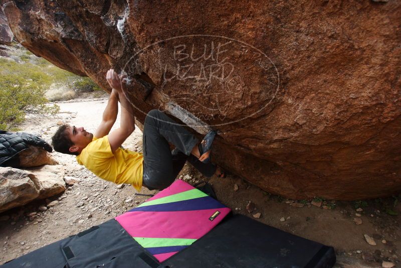 Bouldering in Hueco Tanks on 12/02/2018 with Blue Lizard Climbing and Yoga

Filename: SRM_20181202_1120460.jpg
Aperture: f/5.0
Shutter Speed: 1/250
Body: Canon EOS-1D Mark II
Lens: Canon EF 16-35mm f/2.8 L