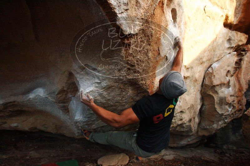 Bouldering in Hueco Tanks on 12/02/2018 with Blue Lizard Climbing and Yoga

Filename: SRM_20181202_1737280.jpg
Aperture: f/6.3
Shutter Speed: 1/200
Body: Canon EOS-1D Mark II
Lens: Canon EF 16-35mm f/2.8 L