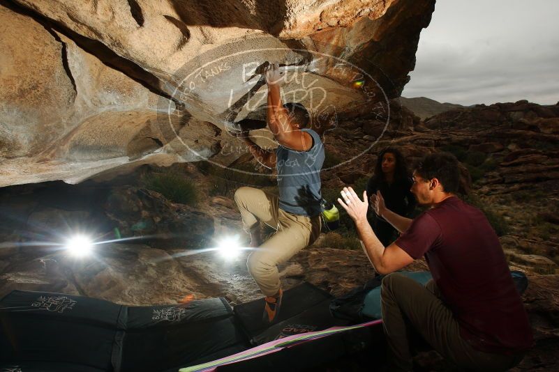 Bouldering in Hueco Tanks on 12/08/2018 with Blue Lizard Climbing and Yoga

Filename: SRM_20181208_1145160.jpg
Aperture: f/8.0
Shutter Speed: 1/250
Body: Canon EOS-1D Mark II
Lens: Canon EF 16-35mm f/2.8 L
