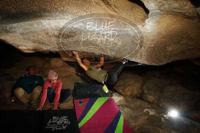 Bouldering in Hueco Tanks on 12/08/2018 with Blue Lizard Climbing and Yoga

Filename: SRM_20181208_1239420.jpg
Aperture: f/8.0
Shutter Speed: 1/200
Body: Canon EOS-1D Mark II
Lens: Canon EF 16-35mm f/2.8 L