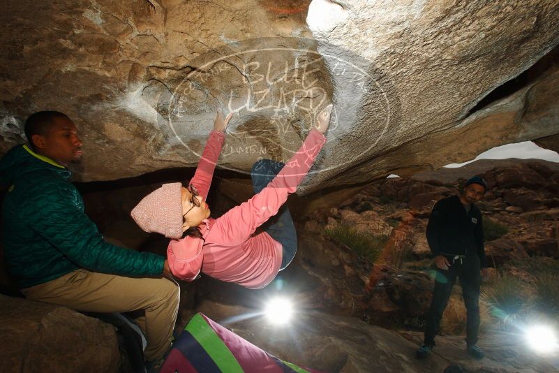 Bouldering in Hueco Tanks on 12/08/2018 with Blue Lizard Climbing and Yoga

Filename: SRM_20181208_1255010.jpg
Aperture: f/8.0
Shutter Speed: 1/200
Body: Canon EOS-1D Mark II
Lens: Canon EF 16-35mm f/2.8 L