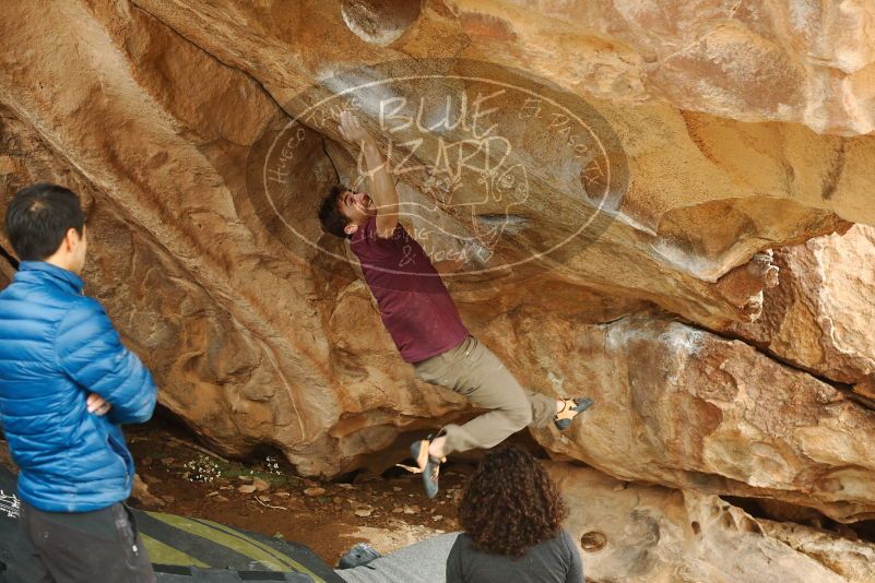 Bouldering in Hueco Tanks on 12/08/2018 with Blue Lizard Climbing and Yoga

Filename: SRM_20181208_1435190.jpg
Aperture: f/4.0
Shutter Speed: 1/250
Body: Canon EOS-1D Mark II
Lens: Canon EF 50mm f/1.8 II
