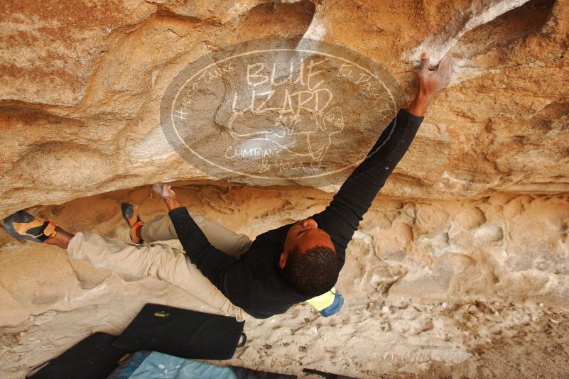 Bouldering in Hueco Tanks on 12/08/2018 with Blue Lizard Climbing and Yoga

Filename: SRM_20181208_1621421.jpg
Aperture: f/5.0
Shutter Speed: 1/250
Body: Canon EOS-1D Mark II
Lens: Canon EF 16-35mm f/2.8 L
