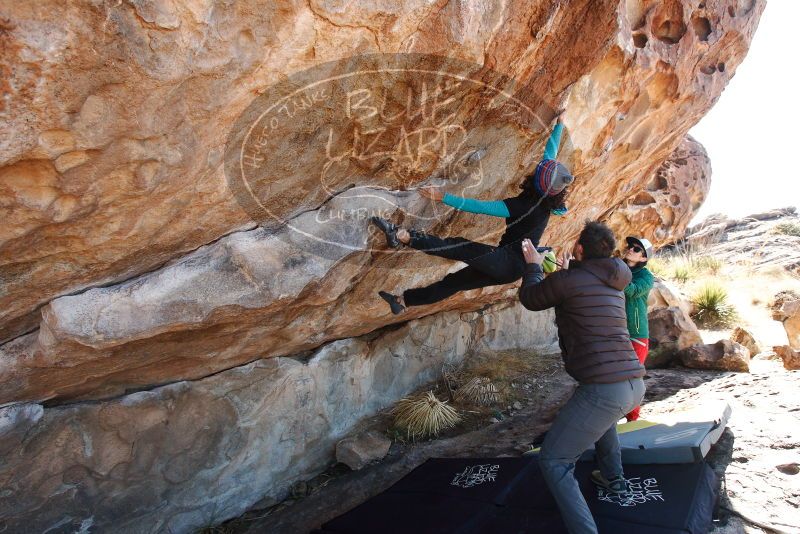Bouldering in Hueco Tanks on 12/09/2018 with Blue Lizard Climbing and Yoga

Filename: SRM_20181209_1224110.jpg
Aperture: f/5.6
Shutter Speed: 1/250
Body: Canon EOS-1D Mark II
Lens: Canon EF 16-35mm f/2.8 L