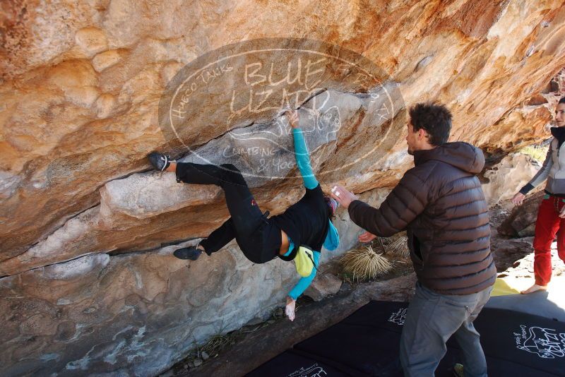 Bouldering in Hueco Tanks on 12/09/2018 with Blue Lizard Climbing and Yoga

Filename: SRM_20181209_1245070.jpg
Aperture: f/5.0
Shutter Speed: 1/250
Body: Canon EOS-1D Mark II
Lens: Canon EF 16-35mm f/2.8 L