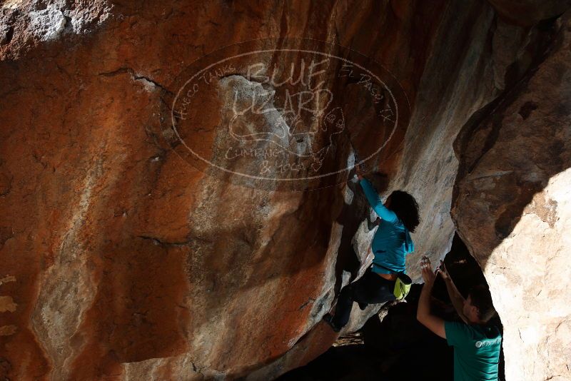 Bouldering in Hueco Tanks on 12/09/2018 with Blue Lizard Climbing and Yoga

Filename: SRM_20181209_1400550.jpg
Aperture: f/5.6
Shutter Speed: 1/250
Body: Canon EOS-1D Mark II
Lens: Canon EF 16-35mm f/2.8 L