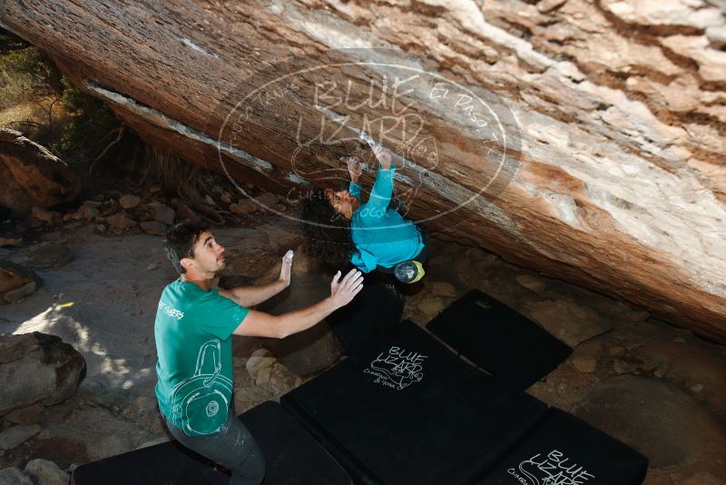 Bouldering in Hueco Tanks on 12/09/2018 with Blue Lizard Climbing and Yoga

Filename: SRM_20181209_1712110.jpg
Aperture: f/5.6
Shutter Speed: 1/250
Body: Canon EOS-1D Mark II
Lens: Canon EF 16-35mm f/2.8 L