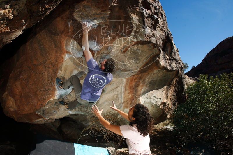 Bouldering in Hueco Tanks on 12/14/2018 with Blue Lizard Climbing and Yoga

Filename: SRM_20181214_1208510.jpg
Aperture: f/8.0
Shutter Speed: 1/250
Body: Canon EOS-1D Mark II
Lens: Canon EF 16-35mm f/2.8 L