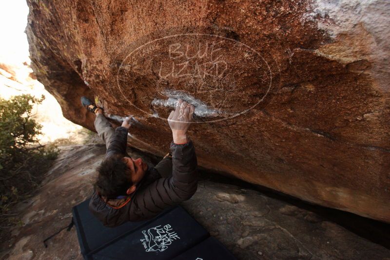 Bouldering in Hueco Tanks on 12/14/2018 with Blue Lizard Climbing and Yoga

Filename: SRM_20181214_1556270.jpg
Aperture: f/6.3
Shutter Speed: 1/250
Body: Canon EOS-1D Mark II
Lens: Canon EF 16-35mm f/2.8 L