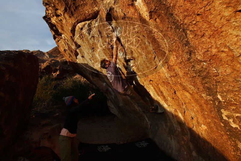 Bouldering in Hueco Tanks on 12/14/2018 with Blue Lizard Climbing and Yoga

Filename: SRM_20181214_1739220.jpg
Aperture: f/6.3
Shutter Speed: 1/250
Body: Canon EOS-1D Mark II
Lens: Canon EF 16-35mm f/2.8 L