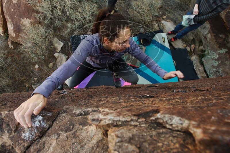 Bouldering in Hueco Tanks on 12/21/2018 with Blue Lizard Climbing and Yoga

Filename: SRM_20181221_1146330.jpg
Aperture: f/6.3
Shutter Speed: 1/200
Body: Canon EOS-1D Mark II
Lens: Canon EF 16-35mm f/2.8 L
