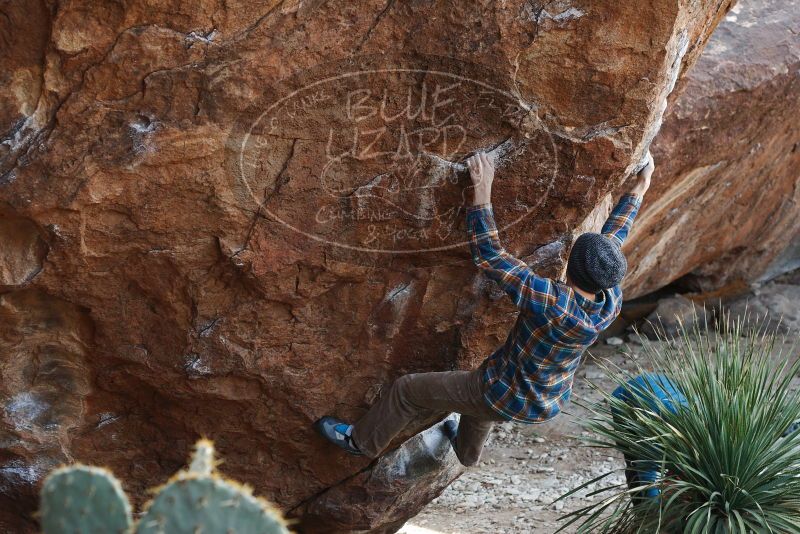 Bouldering in Hueco Tanks on 12/21/2018 with Blue Lizard Climbing and Yoga

Filename: SRM_20181221_1203310.jpg
Aperture: f/4.0
Shutter Speed: 1/320
Body: Canon EOS-1D Mark II
Lens: Canon EF 50mm f/1.8 II