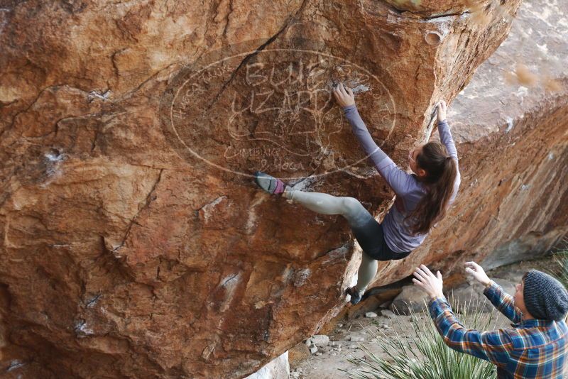 Bouldering in Hueco Tanks on 12/21/2018 with Blue Lizard Climbing and Yoga

Filename: SRM_20181221_1214330.jpg
Aperture: f/3.5
Shutter Speed: 1/320
Body: Canon EOS-1D Mark II
Lens: Canon EF 50mm f/1.8 II