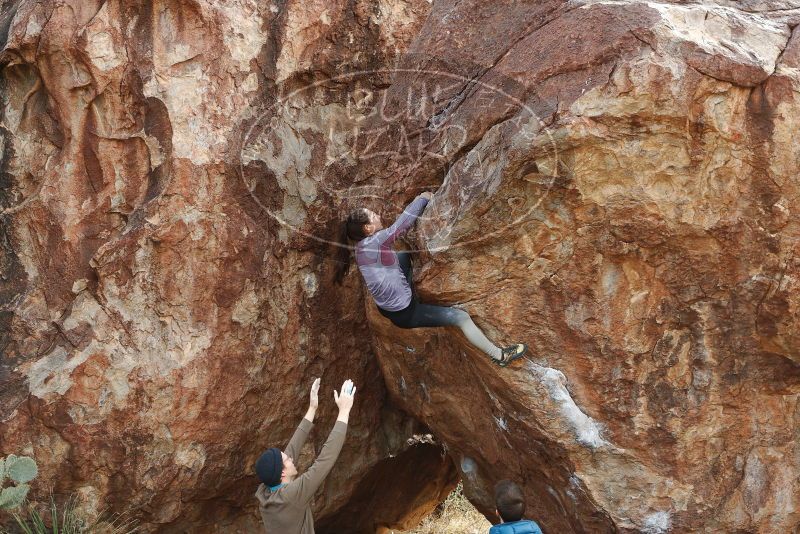 Bouldering in Hueco Tanks on 12/21/2018 with Blue Lizard Climbing and Yoga

Filename: SRM_20181221_1218430.jpg
Aperture: f/5.6
Shutter Speed: 1/320
Body: Canon EOS-1D Mark II
Lens: Canon EF 50mm f/1.8 II