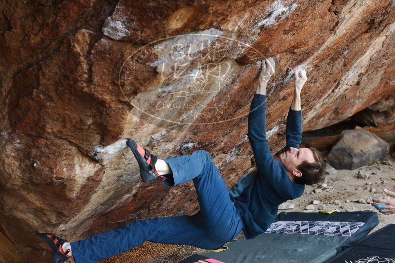 Bouldering in Hueco Tanks on 12/21/2018 with Blue Lizard Climbing and Yoga

Filename: SRM_20181221_1247280.jpg
Aperture: f/5.0
Shutter Speed: 1/250
Body: Canon EOS-1D Mark II
Lens: Canon EF 50mm f/1.8 II