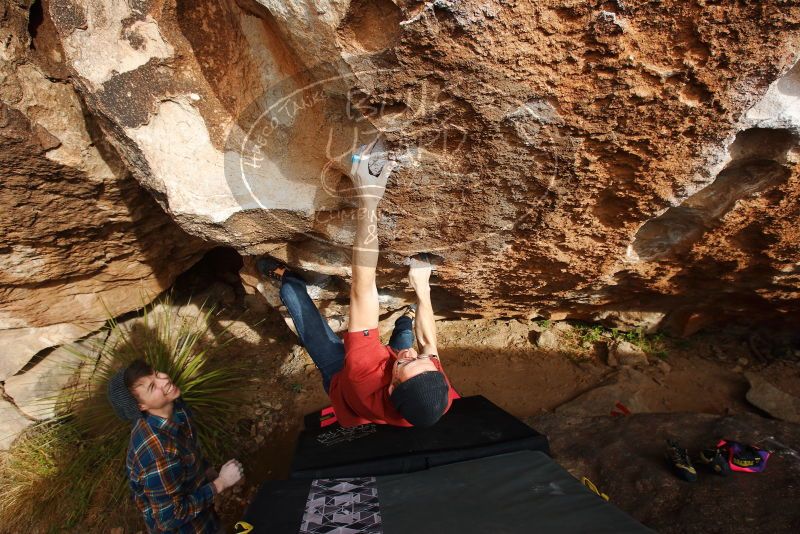 Bouldering in Hueco Tanks on 12/21/2018 with Blue Lizard Climbing and Yoga

Filename: SRM_20181221_1508330.jpg
Aperture: f/7.1
Shutter Speed: 1/250
Body: Canon EOS-1D Mark II
Lens: Canon EF 16-35mm f/2.8 L