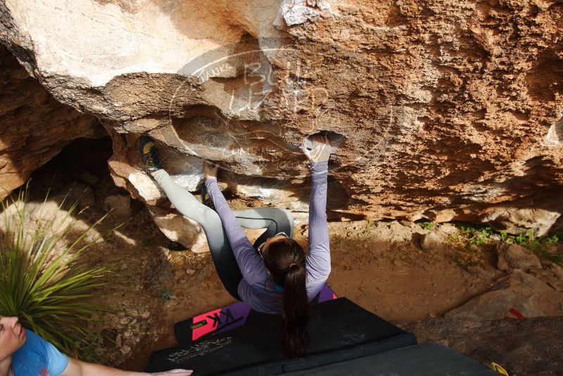 Bouldering in Hueco Tanks on 12/21/2018 with Blue Lizard Climbing and Yoga

Filename: SRM_20181221_1514350.jpg
Aperture: f/5.0
Shutter Speed: 1/320
Body: Canon EOS-1D Mark II
Lens: Canon EF 16-35mm f/2.8 L
