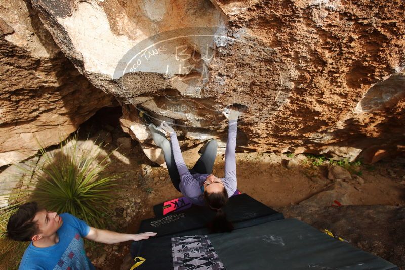Bouldering in Hueco Tanks on 12/21/2018 with Blue Lizard Climbing and Yoga

Filename: SRM_20181221_1514360.jpg
Aperture: f/5.0
Shutter Speed: 1/320
Body: Canon EOS-1D Mark II
Lens: Canon EF 16-35mm f/2.8 L