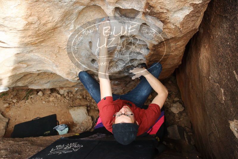Bouldering in Hueco Tanks on 12/21/2018 with Blue Lizard Climbing and Yoga

Filename: SRM_20181221_1519250.jpg
Aperture: f/6.3
Shutter Speed: 1/320
Body: Canon EOS-1D Mark II
Lens: Canon EF 16-35mm f/2.8 L