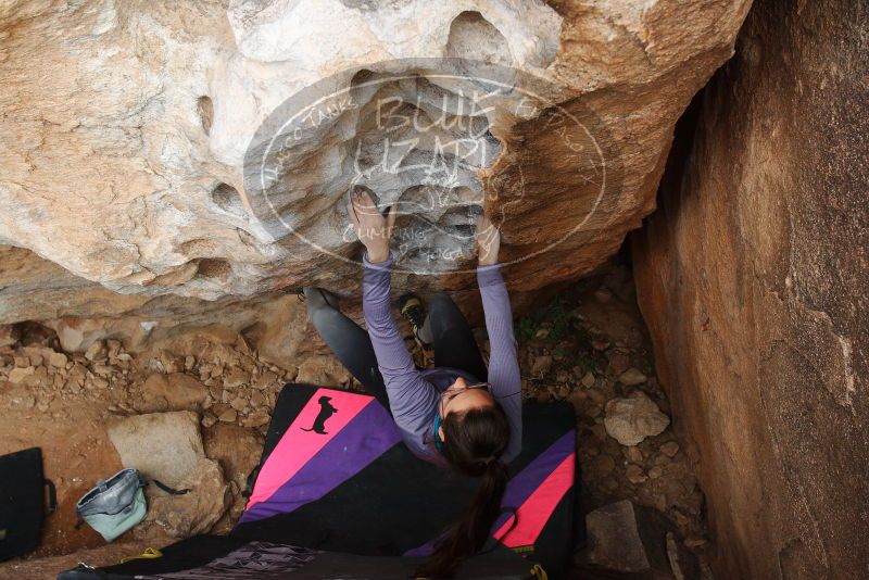 Bouldering in Hueco Tanks on 12/21/2018 with Blue Lizard Climbing and Yoga

Filename: SRM_20181221_1522180.jpg
Aperture: f/6.3
Shutter Speed: 1/320
Body: Canon EOS-1D Mark II
Lens: Canon EF 16-35mm f/2.8 L