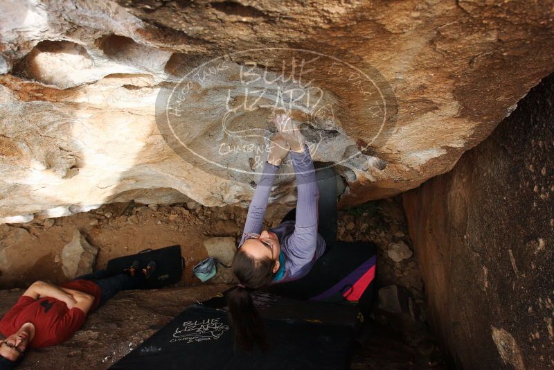 Bouldering in Hueco Tanks on 12/21/2018 with Blue Lizard Climbing and Yoga

Filename: SRM_20181221_1522280.jpg
Aperture: f/8.0
Shutter Speed: 1/320
Body: Canon EOS-1D Mark II
Lens: Canon EF 16-35mm f/2.8 L