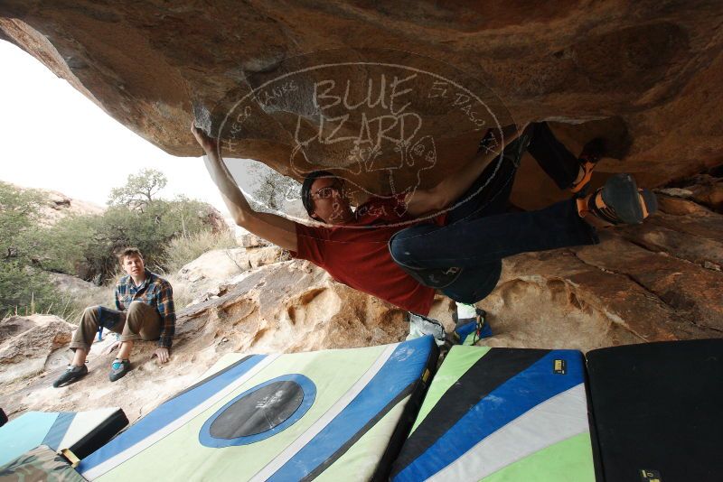 Bouldering in Hueco Tanks on 12/21/2018 with Blue Lizard Climbing and Yoga

Filename: SRM_20181221_1606451.jpg
Aperture: f/7.1
Shutter Speed: 1/250
Body: Canon EOS-1D Mark II
Lens: Canon EF 16-35mm f/2.8 L