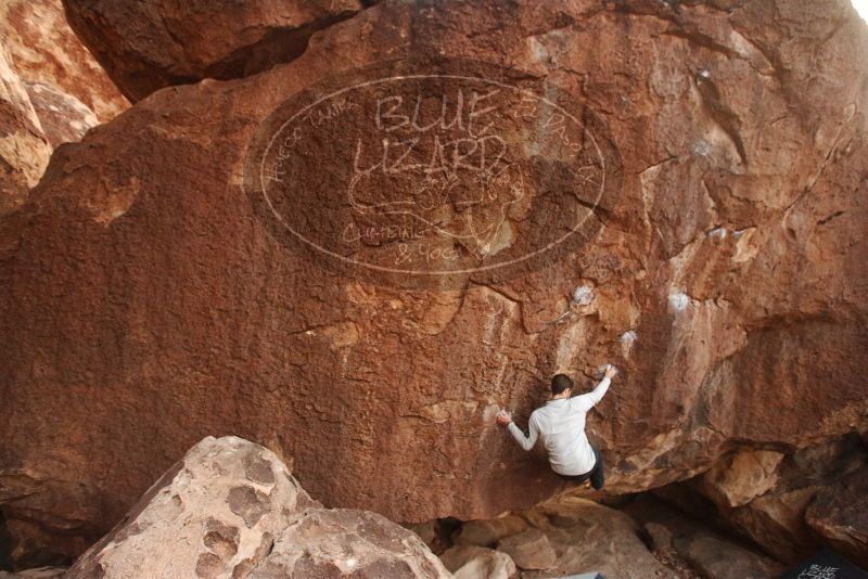 Bouldering in Hueco Tanks on 12/21/2018 with Blue Lizard Climbing and Yoga

Filename: SRM_20181221_1749490.jpg
Aperture: f/3.2
Shutter Speed: 1/250
Body: Canon EOS-1D Mark II
Lens: Canon EF 16-35mm f/2.8 L