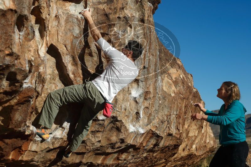 Bouldering in Hueco Tanks on 12/22/2018 with Blue Lizard Climbing and Yoga

Filename: SRM_20181222_1013000.jpg
Aperture: f/4.0
Shutter Speed: 1/1250
Body: Canon EOS-1D Mark II
Lens: Canon EF 50mm f/1.8 II