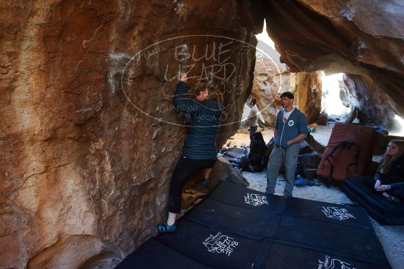 Bouldering in Hueco Tanks on 12/22/2018 with Blue Lizard Climbing and Yoga

Filename: SRM_20181222_1555410.jpg
Aperture: f/4.0
Shutter Speed: 1/125
Body: Canon EOS-1D Mark II
Lens: Canon EF 16-35mm f/2.8 L