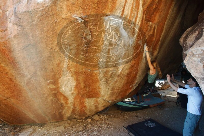 Bouldering in Hueco Tanks on 12/22/2018 with Blue Lizard Climbing and Yoga

Filename: SRM_20181222_1704200.jpg
Aperture: f/4.0
Shutter Speed: 1/160
Body: Canon EOS-1D Mark II
Lens: Canon EF 16-35mm f/2.8 L