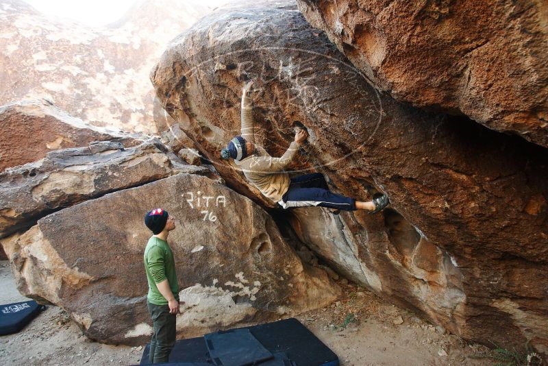Bouldering in Hueco Tanks on 12/23/2018 with Blue Lizard Climbing and Yoga

Filename: SRM_20181223_1038070.jpg
Aperture: f/4.0
Shutter Speed: 1/200
Body: Canon EOS-1D Mark II
Lens: Canon EF 16-35mm f/2.8 L