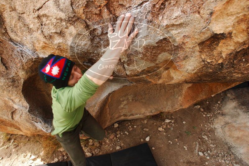 Bouldering in Hueco Tanks on 12/23/2018 with Blue Lizard Climbing and Yoga

Filename: SRM_20181223_1117181.jpg
Aperture: f/5.6
Shutter Speed: 1/250
Body: Canon EOS-1D Mark II
Lens: Canon EF 16-35mm f/2.8 L