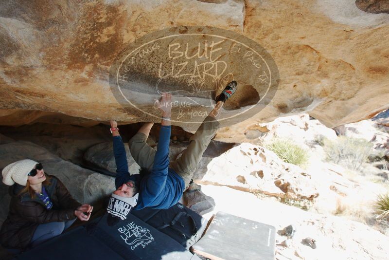 Bouldering in Hueco Tanks on 12/23/2018 with Blue Lizard Climbing and Yoga

Filename: SRM_20181223_1212220.jpg
Aperture: f/5.6
Shutter Speed: 1/320
Body: Canon EOS-1D Mark II
Lens: Canon EF 16-35mm f/2.8 L